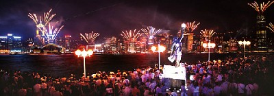Lễ hội đếm ngược chào đón năm mới ở Hong Kong Lễ hội đếm ngược chào đón năm mới ở Hong Kong