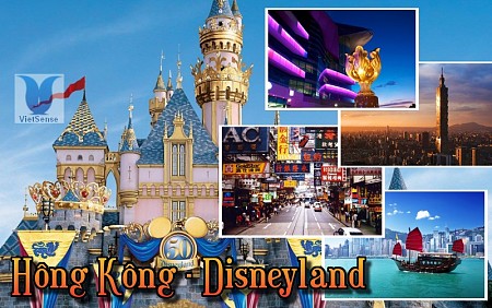Chương Trình Hồng Kông - DisneyLand tháng 10