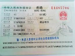 Thủ tục xin visa du học tại Hongkong