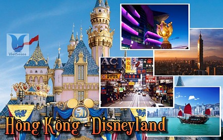 Chương Trình Hồng Kông - DisneyLand tháng 10