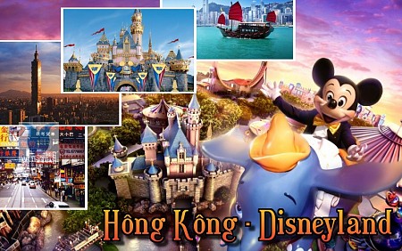 Disneyland - Hồng Kông khởi hành ngày 5 tháng 11