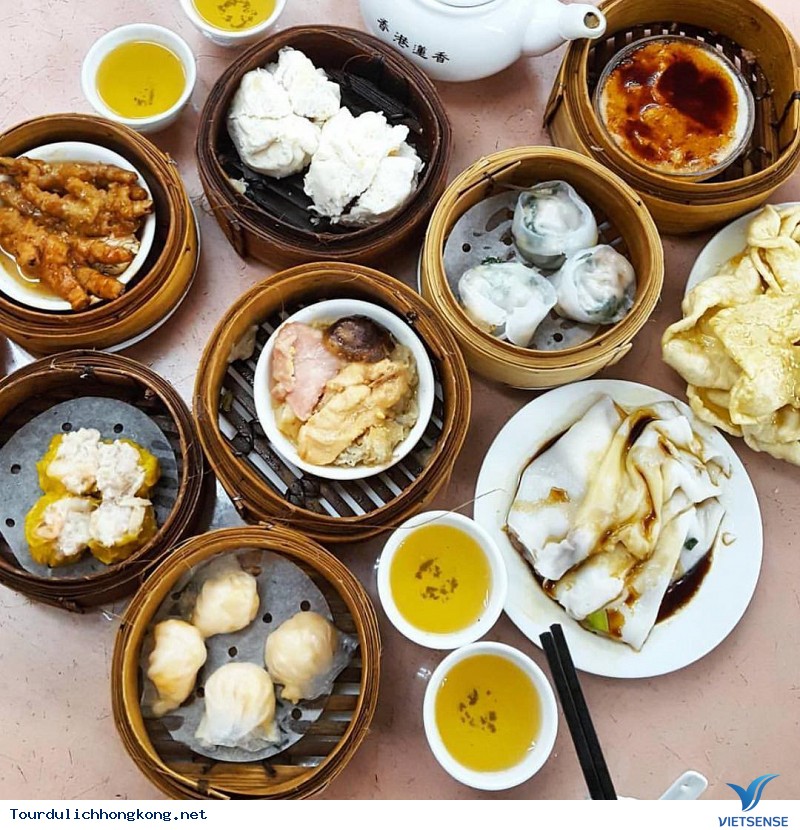 Dimsum ở Lin Heung Tea House Dimsum ở Lin Heung Tea House
