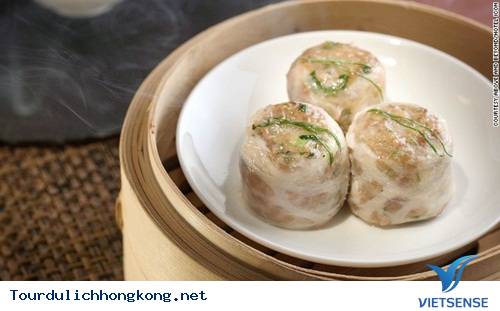 Xíu mại bò cuộn mỡ chài Xíu mại bò cuộn mỡ chài