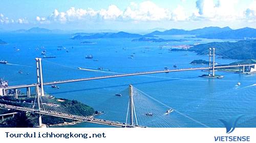 Cầu Treo Thanh Mã (Tsing Ma Bridge) ở Hồng Kông - Ảnh 1 Cầu Treo Thanh Mã (Tsing Ma Bridge) ở Hồng Kông - Ảnh 1
