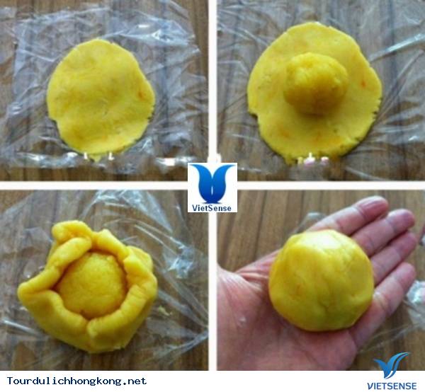 Làm bánh Trung thu kiểu Hồng Kông