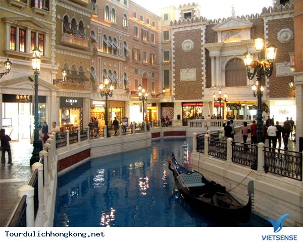 Ghé khu phức hợp Venetian Macau Ghé khu phức hợp Venetian Macau