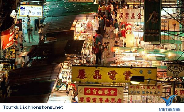 Đi chợ đêm phố Temple