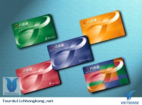 Thẻ Octopus không thể thiếu khi du lịch bụi phượt Hồng Kông